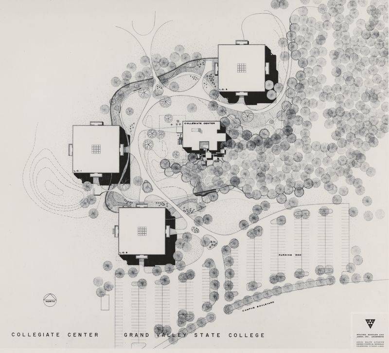 Architect's plan of the Great Lakes Group